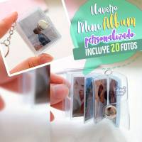 Llavero Mini Album (Incluye fotos)